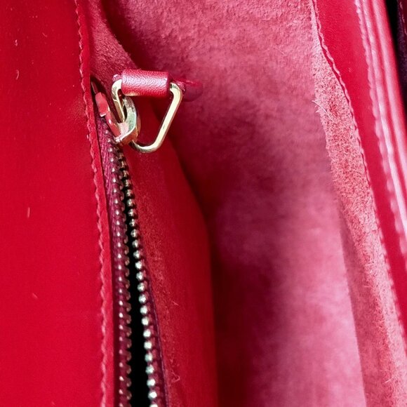Saint Laurent Crossbody bag Red Leather 895-050625 - Picture 11 of 14